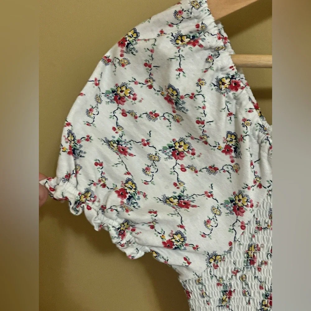 Polo Ralph Lauren Floral Ruffle Dress Size L (12-14)